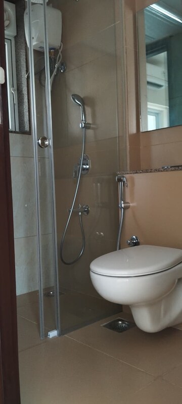 Bathroom in 2 BHK Apartment at LnT Veridian, Powai – for Rent