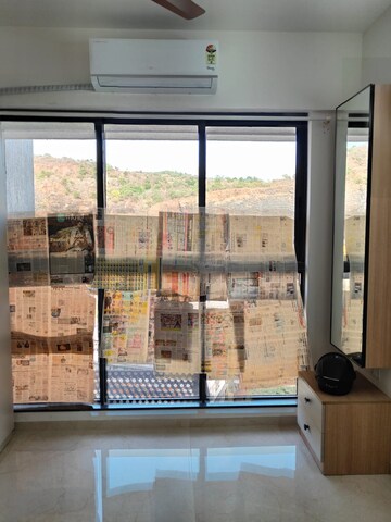 Living Room in 1 BHK Apartment at Godrej Urban Park, Chandivali – for Rent