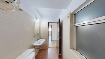 Bathroom in 3 BHK Apartment at DLF Westend Heights New Town, Akshayanagar – for Sale