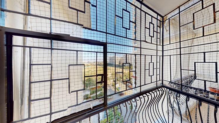 Balcony, dlf-westend-heights-new-town 3 Bedroom 1421 Sq.Ft. Apartment In Akshayanagar Bangalore 8618051