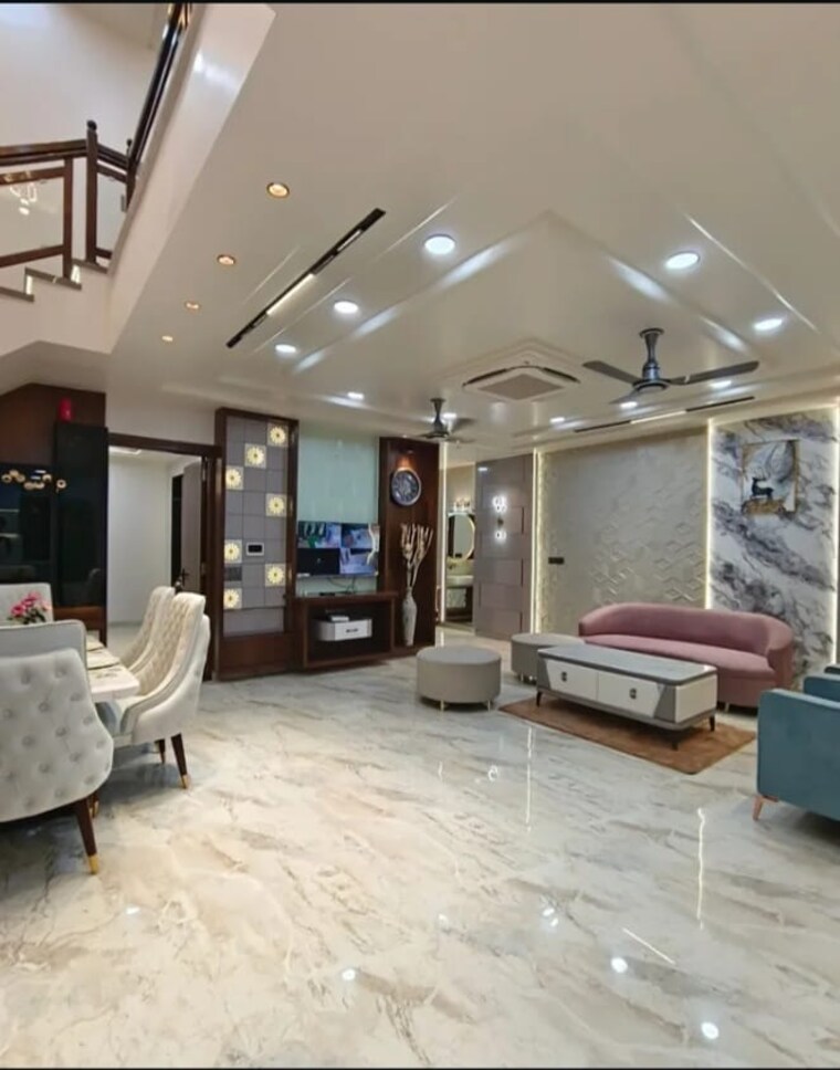 Living Room, sector 32 4 Bedroom 1620 Sq.Ft. Builder Floor In Sector 32 Faridabad 8618125