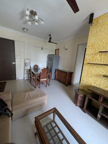Living Room in 2 BHK Apartment at Lake Florence, Powai – for Rent