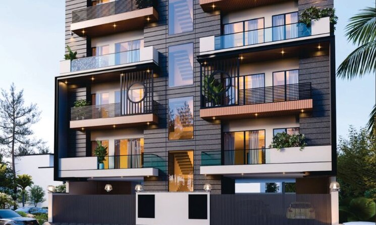 Exterior View, signature-global-daxin-vistas 3.5 Bedroom 1550 Sq.Ft. Builder Floor In Bhondsi Gurgaon 8618150