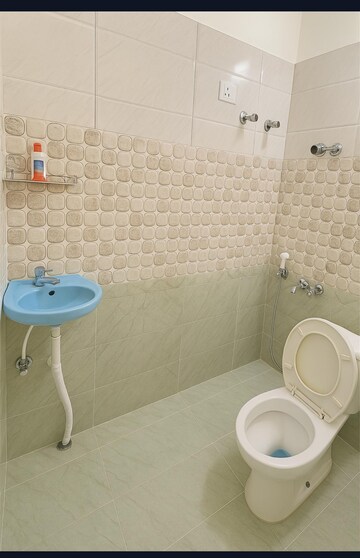 Bathroom in 3 BHK Apartment at Palam Vihar Residents Association, Palam Vihar – for Rent