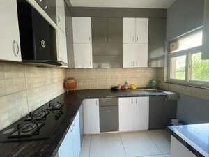Kitchen in 3 BHK Builder Floor at BPTP Amstoria, Sector 102 – for Sale