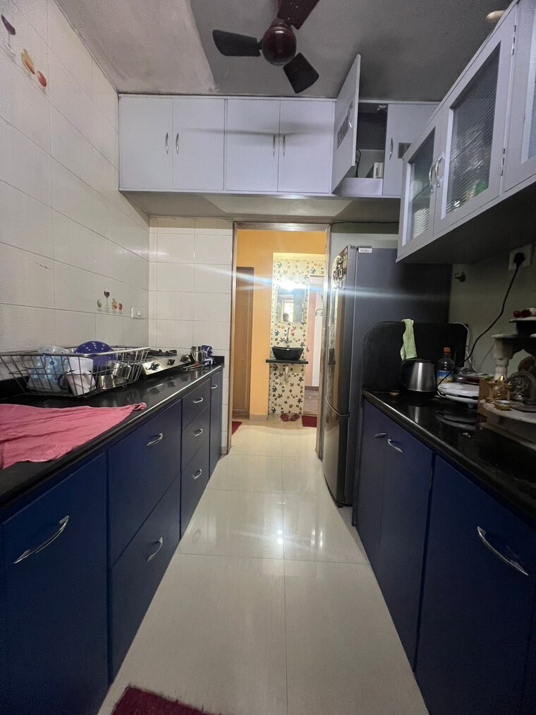 Kitchen, parsik nagar 1 Bedroom 459 Sq.Ft. Apartment In Parsik Nagar Thane 8618315