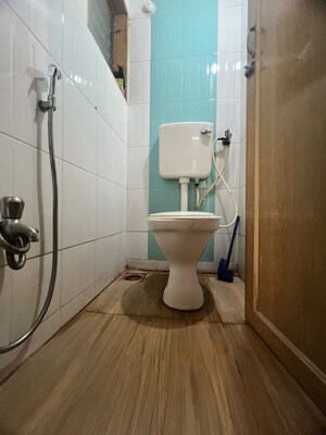 Bathroom in 1 BHK Apartment at Parsik Nagar – for Sale
