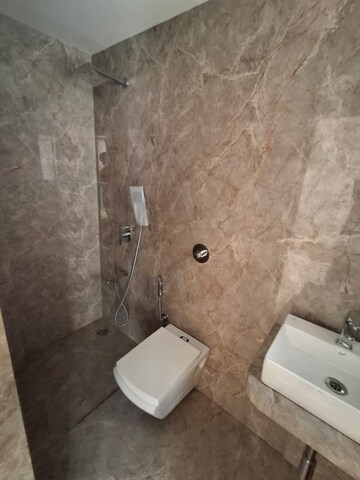 Bathroom in 2 BHK Apartment at Sindhi Society, Chembur – for Rent