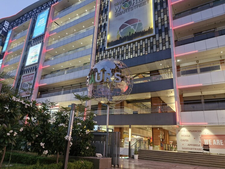 Exterior View, gaur-world-street Commercial Shop 250 Sq.Ft. In Sector 16b Greater Noida Greater Noida 8618375