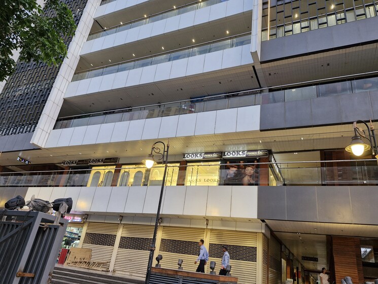 Exterior View, gaur-world-street Commercial Shop 250 Sq.Ft. In Sector 16b Greater Noida Greater Noida 8618375