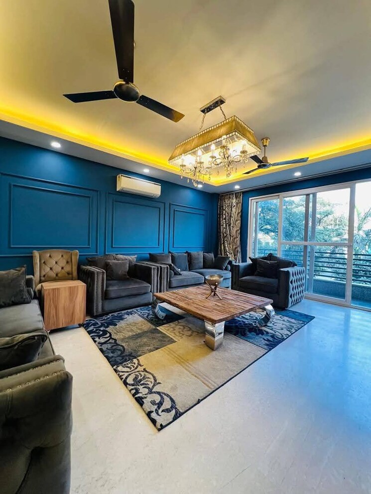 Living Room, sector 49 3 Bedroom 1500 Sq.Ft. Apartment In Sector 49 Gurgaon 8618353
