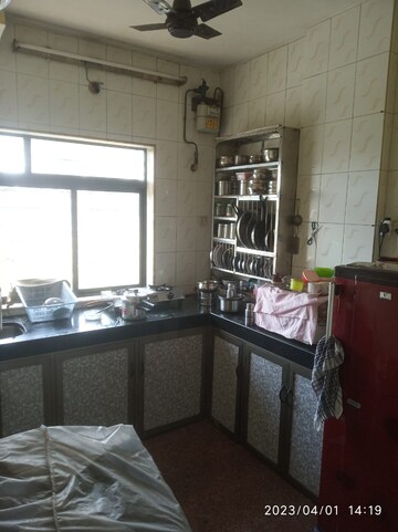 Kitchen in 1 BHK Apartment at Sainath Apartments, Malad West – for Rent