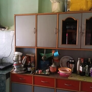 Kitchen in 3 BHK Apartment at Behala Chowrasta – for Sale