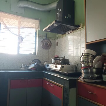 Kitchen in 3 BHK Apartment at Behala Chowrasta – for Sale