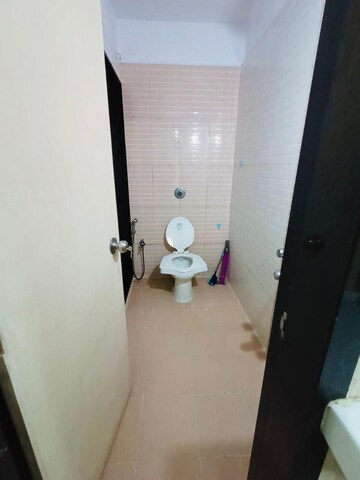 Bathroom in 2 BHK Apartment at Hyde Park CHS, Kharghar – for Rent