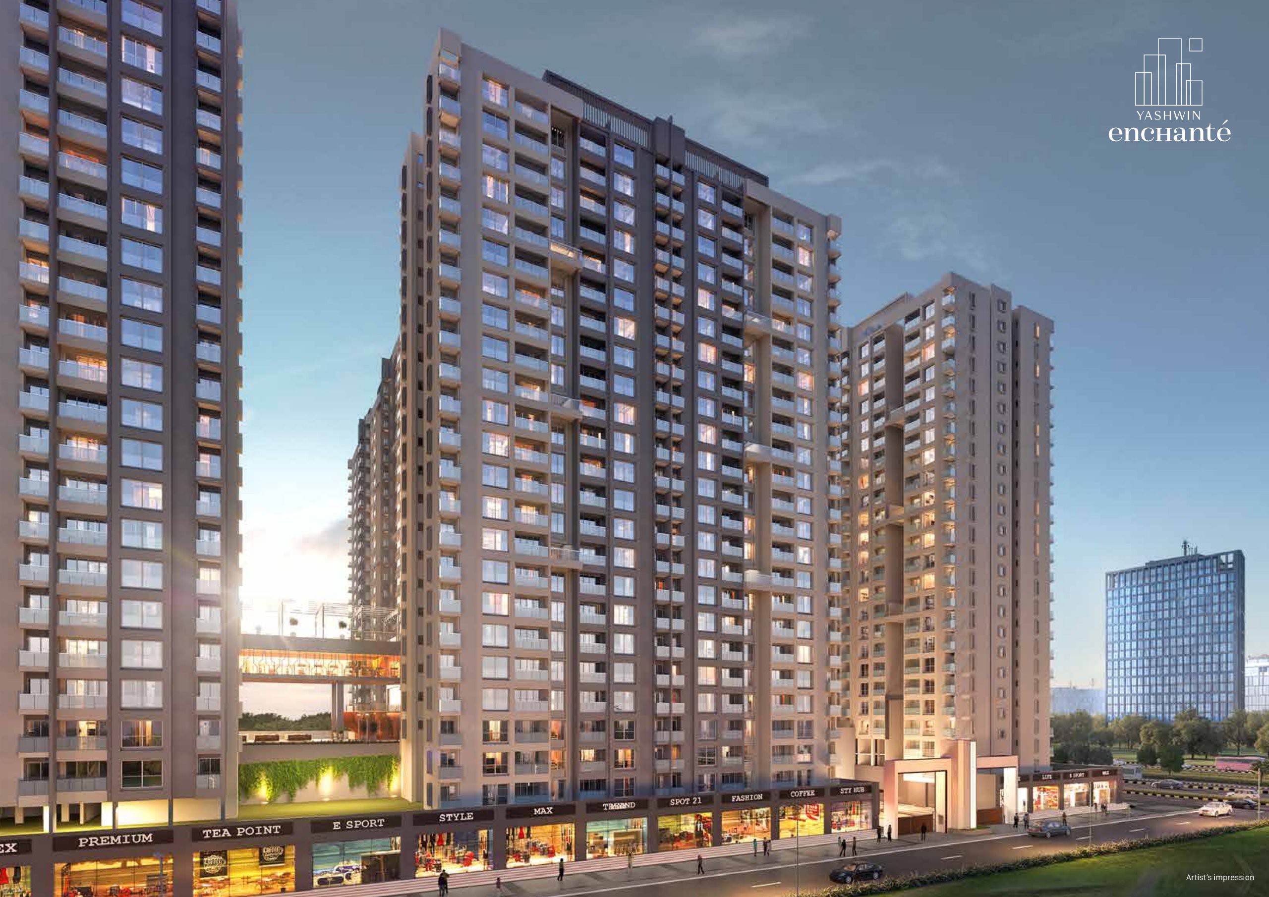 3 BHK Apartment For Sale in Vilas Javdekar Yashwin Enchante