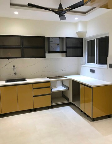 Kitchen in 3.5 BHK Apartment at Prestige High Fields, Gachibowli – for Rent