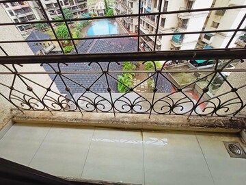 Balcony in 2 BHK Apartment at Hyde Park CHS, Kharghar – for Rent