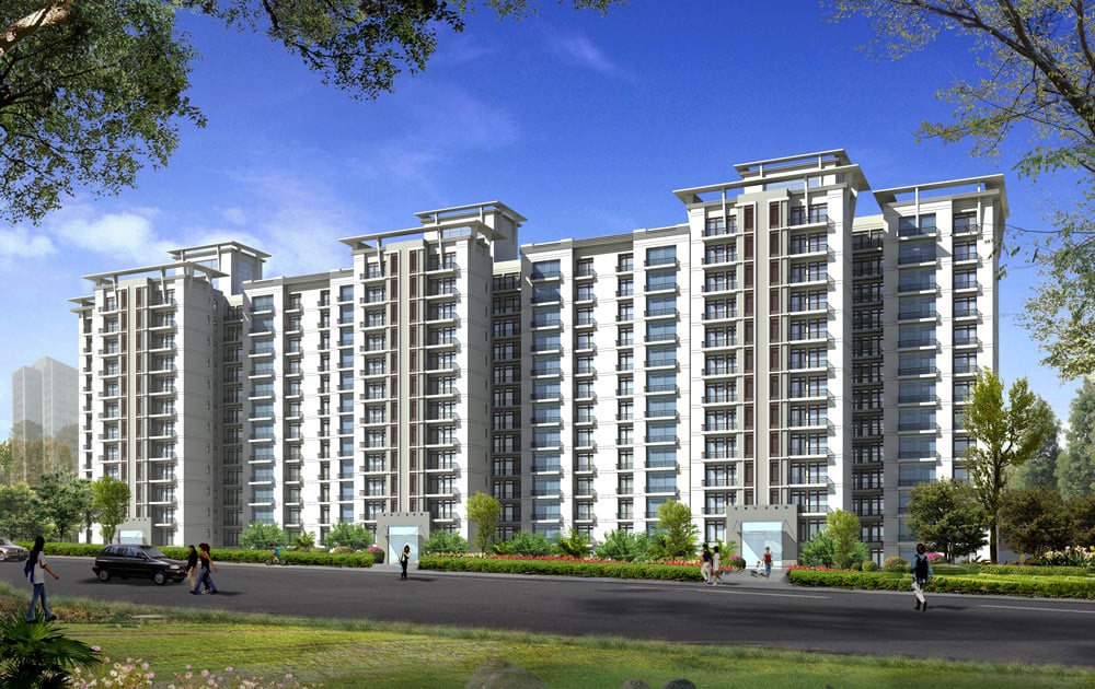4 BHK + Pooja Room Apartment For Sale in Omaxe Heights