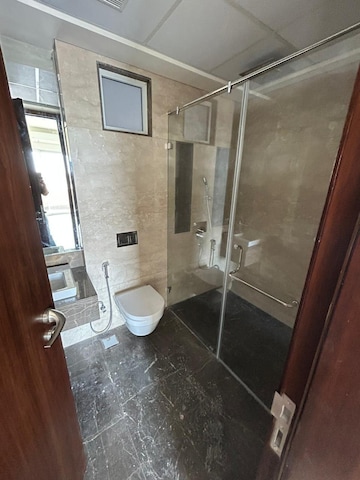Bathroom in 3 BHK Apartment at Lokhandwala Minerva Mahalaxmi, Mahalaxmi – for Rent