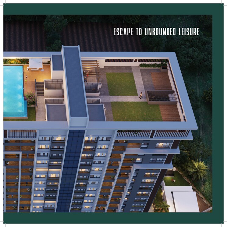 Exterior View, ram-india-palm-drive 3 Bedroom 1040 Sq.Ft. Apartment In Kharadi Pune 8618876