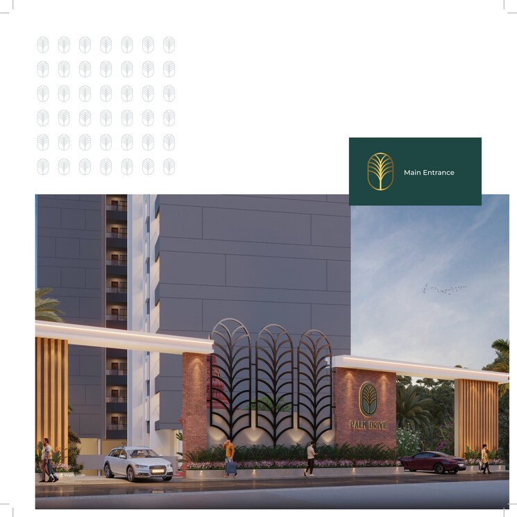 Exterior View, ram-india-palm-drive 3 Bedroom 1040 Sq.Ft. Apartment In Kharadi Pune 8618876