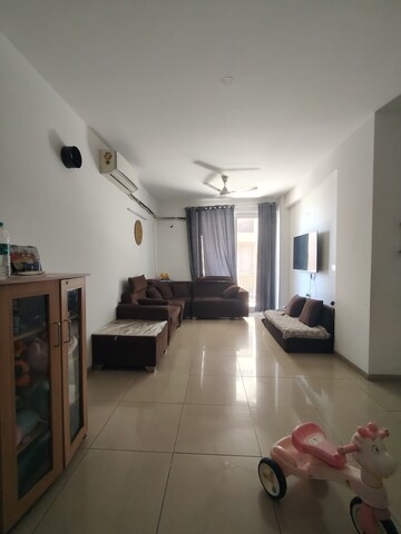 Living Room in 3 BHK Apartment at Sushma Crescent, Dhakoli – for Rent