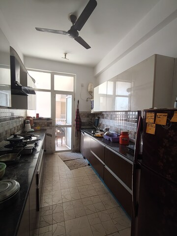Kitchen in 3 BHK Apartment at Sushma Crescent, Dhakoli – for Rent