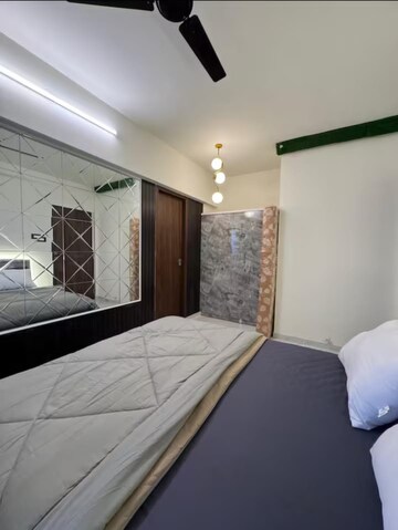 Bedroom in 1 BHK Apartment at Sahyog Oshi, Oshiwara – for Rent