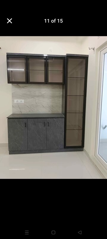 Bathroom in 3 BHK Apartment at Rajapushpa Provincia, Narsingi – for Rent