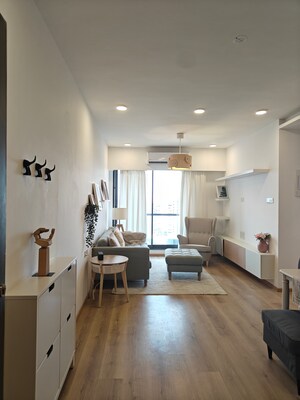 Kitchen in 2 BHK Apartment at Sunbeam Heights, Andheri West – for Sale