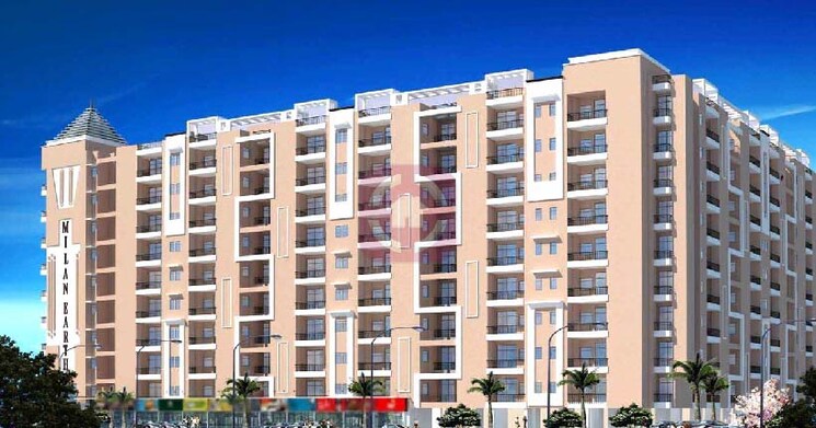 Exterior View, milan-earth 2 Bedroom 1095 Sq.Ft. Apartment In Raj Nagar Extension Ghaziabad 8604074