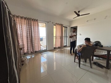 Living Room in 2 BHK Apartment at Shapoorji Pallonji Joyville Hinjewadi, Hinjewadi – for Rent