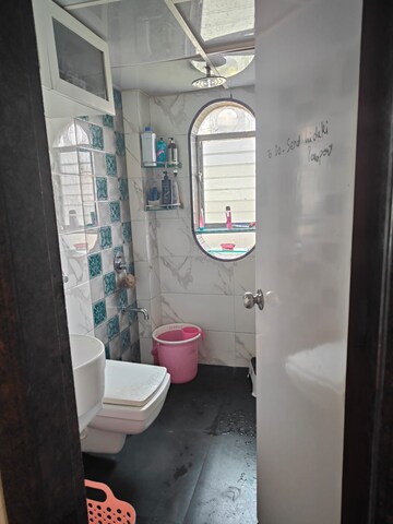Bathroom in 2 BHK Apartment at Hiranandani Gardens Tulip, Powai – for Rent