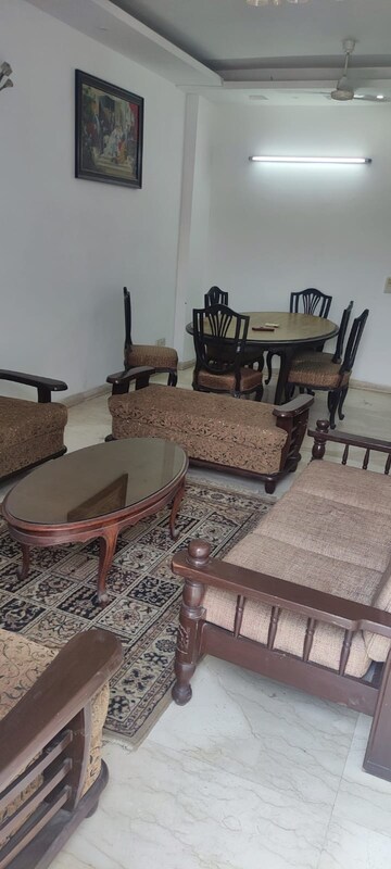 Living Room in 3 BHK Builder Floor at Greater Kailash I – for Rent
