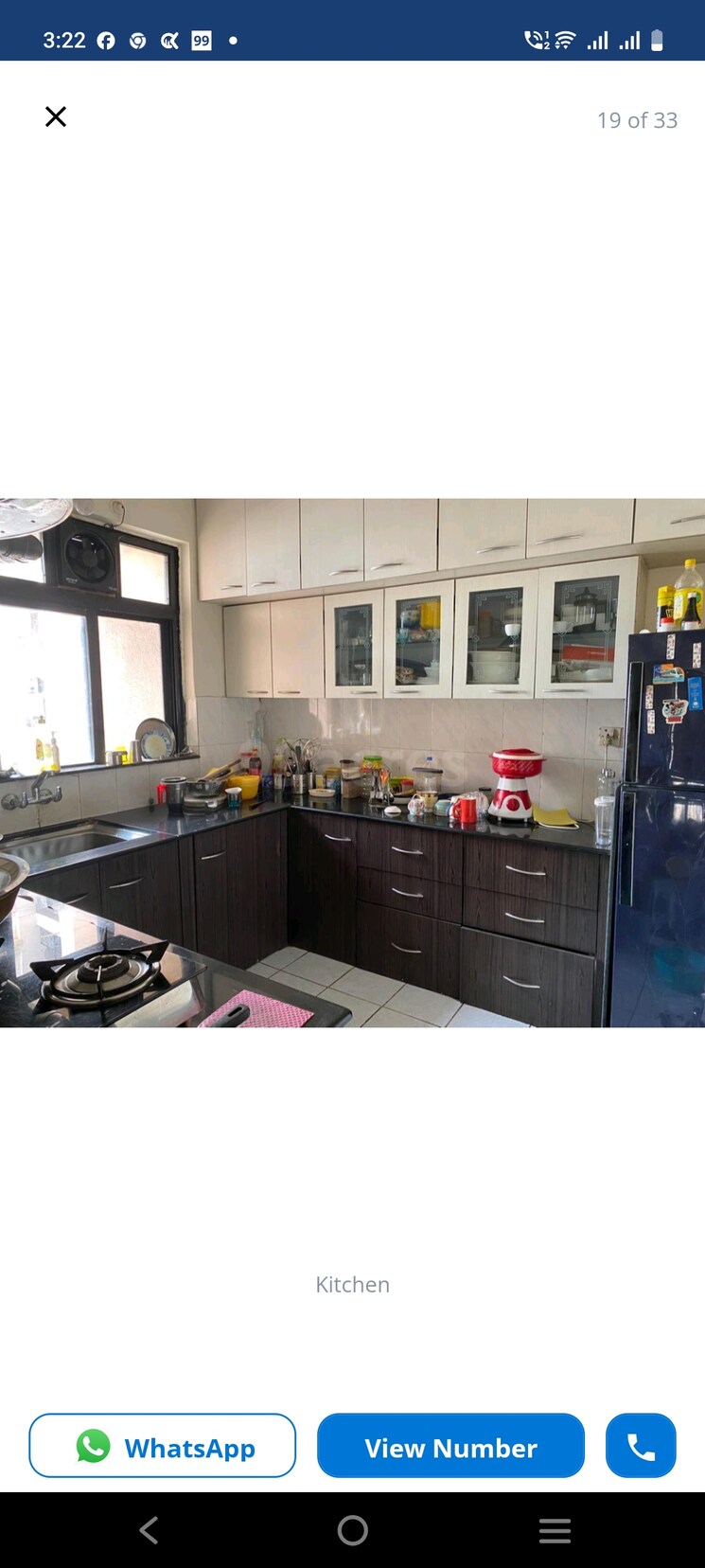 Kitchen, hiranandani-complex 2 Bedroom 1200 Sq.Ft. Apartment In Kharghar Navi Mumbai 8619431