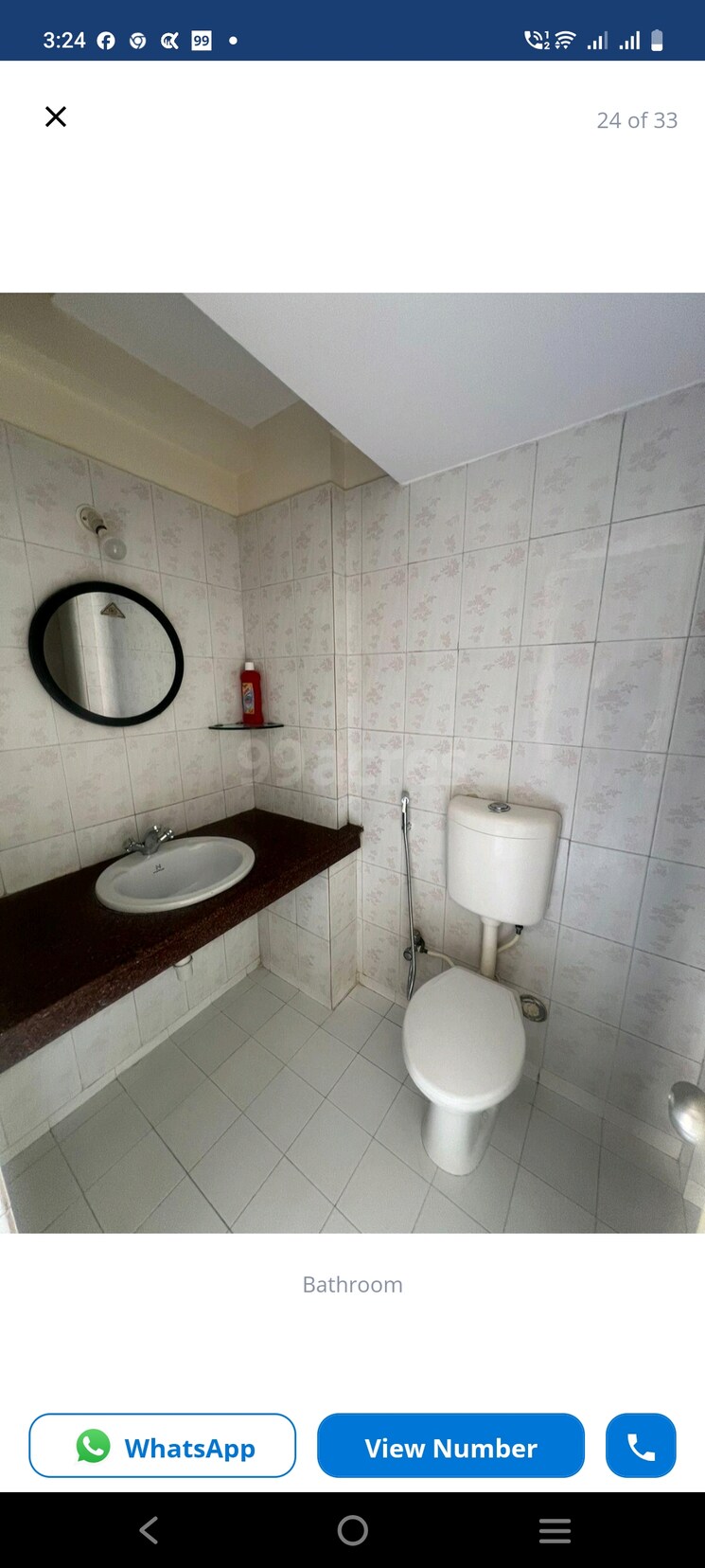 Bathroom, hiranandani-complex 2 Bedroom 1200 Sq.Ft. Apartment In Kharghar Navi Mumbai 8619431