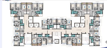 Floor Plan in 1 BHK Apartment at Kandivali West – for Sale