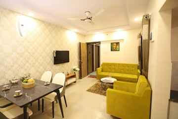 Living Room in 1 BHK Apartment at Navkar Tower Part 2, Naigaon East – for Rent
