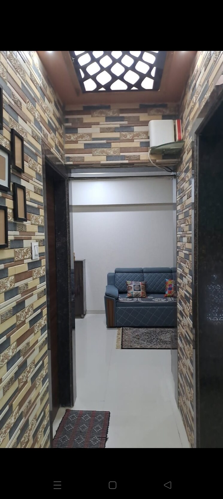 Living Room, veena-dynasty 1 Bedroom 650 Sq.Ft. Apartment In Vasai East Palghar 8619588