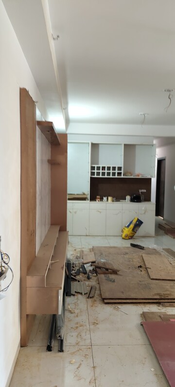 Living Room in 3 BHK Apartment at Rishita Manhattan, Gomti Nagar – for Rent