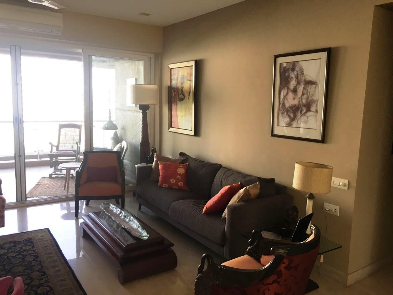 3 BHK + Pooja Room,Servant Room Apartment For Rent in Sumer Trinity Towers