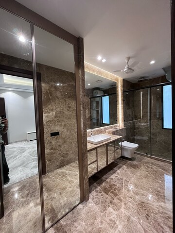 Kitchen in 4 BHK Builder Floor at Ansal Sushant Lok I, Sector 43 – for Rent