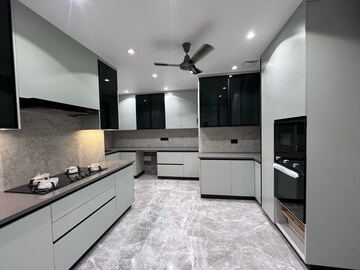 Kitchen in 4 BHK Builder Floor at Ansal Sushant Lok I, Sector 43 – for Rent