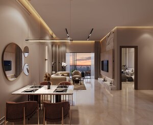 Living Room in 2 BHK Apartment at Kandivali West – for Sale