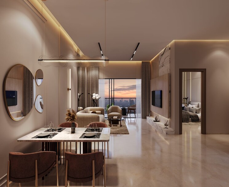 Living Room, kandivali west 2 Bedroom 750 Sq.Ft. Apartment In Kandivali West Mumbai 8619803