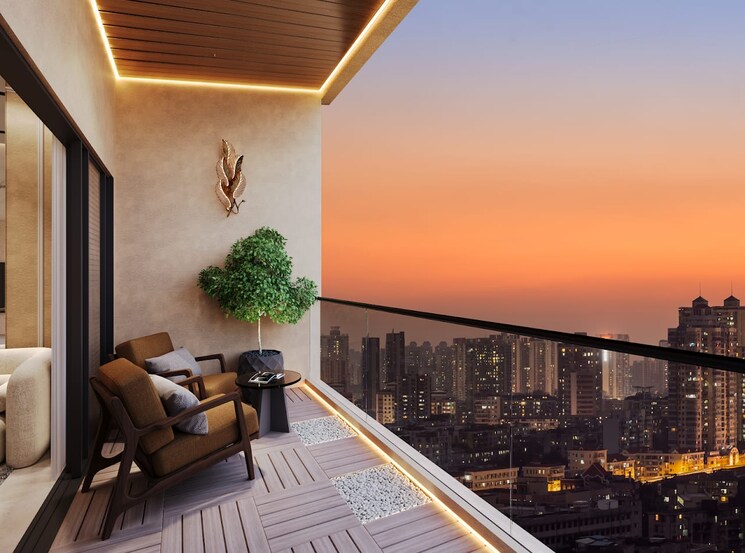 Balcony, kandivali west 2 Bedroom 750 Sq.Ft. Apartment In Kandivali West Mumbai 8619803