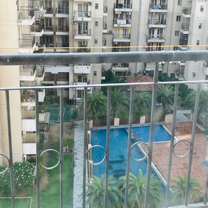 Balcony in 2.5 BHK Apartment at Ajnara Integrity, Sehani Khurd – for Sale