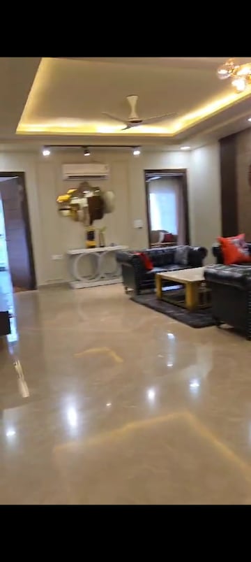Living Room in 4 BHK Builder Floor at Parklands, Sector 85 – for Sale