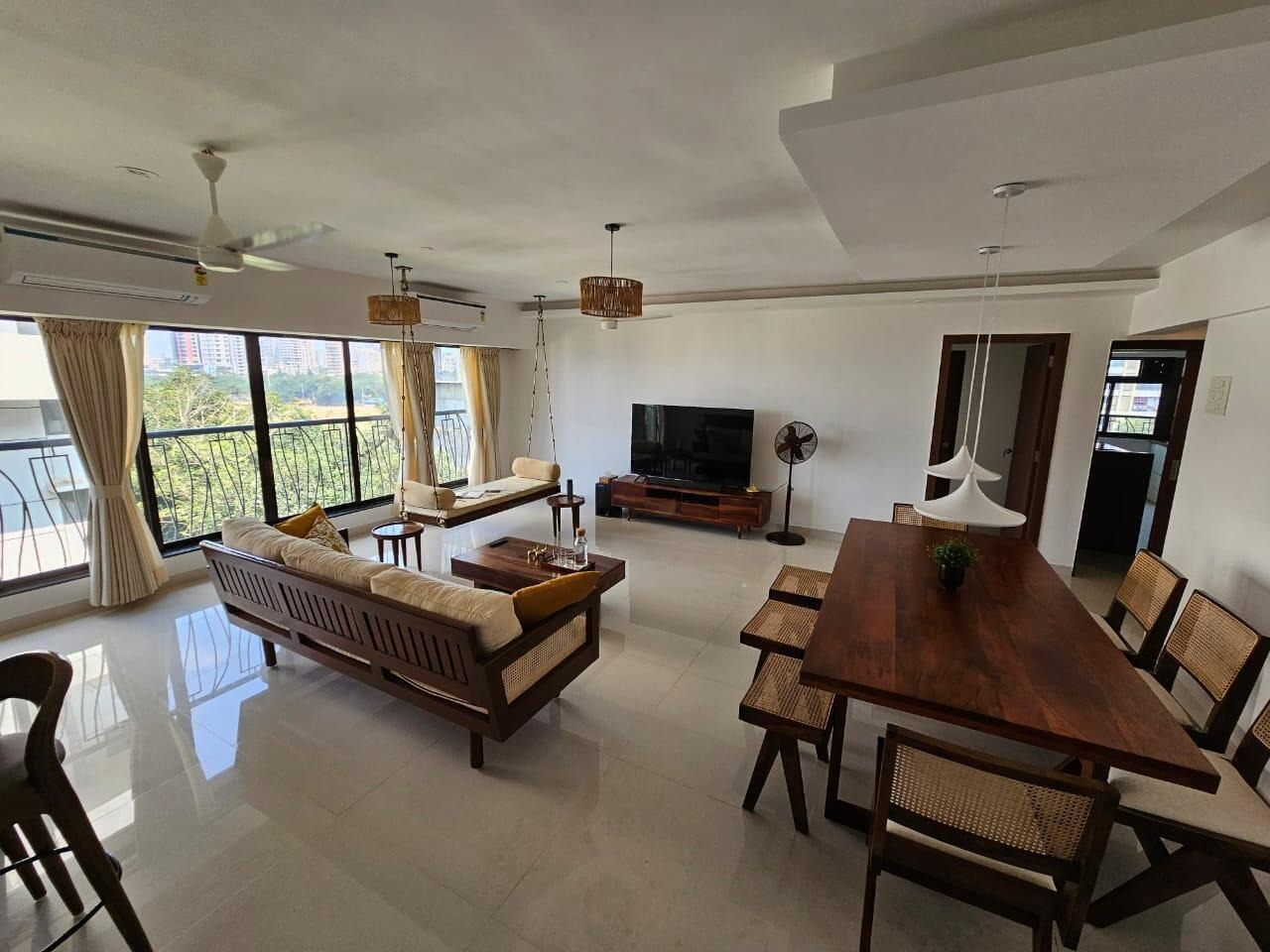 3 BHK + Pooja Room,Servant Room Apartment For Rent in Urbania 140 Shivaji Park